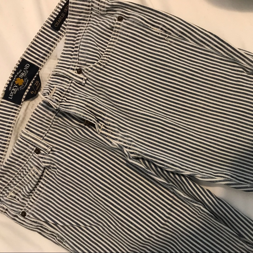 Stripped pants